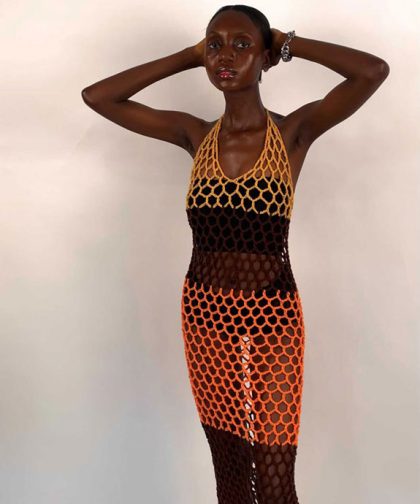 Handmade Mesh Dress