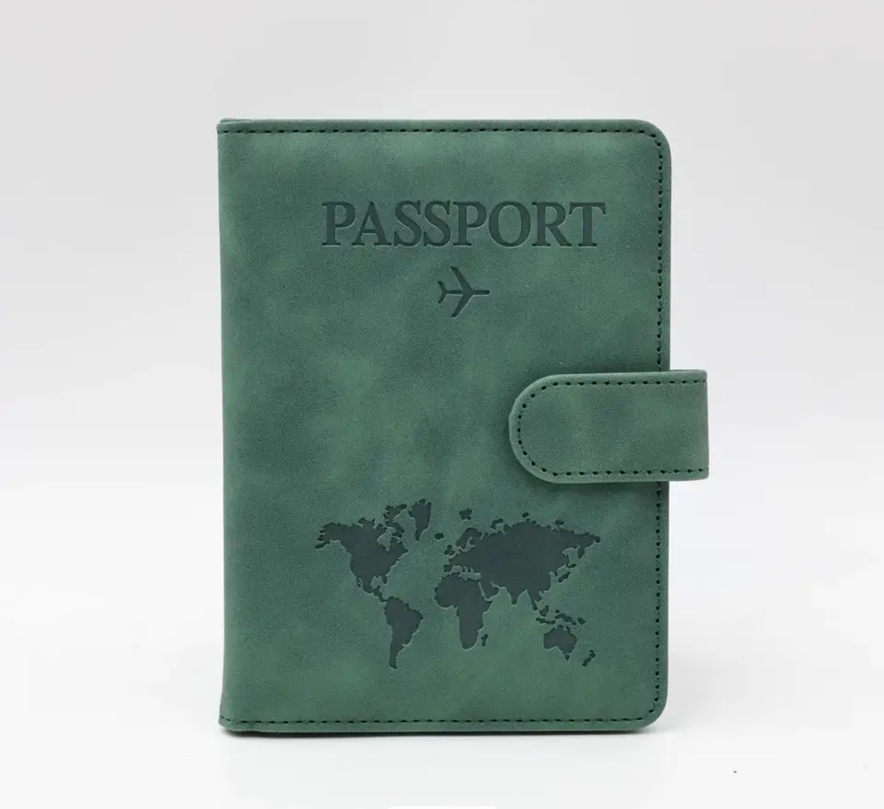 Leather RFID Blocking Passport Holder - Image 2