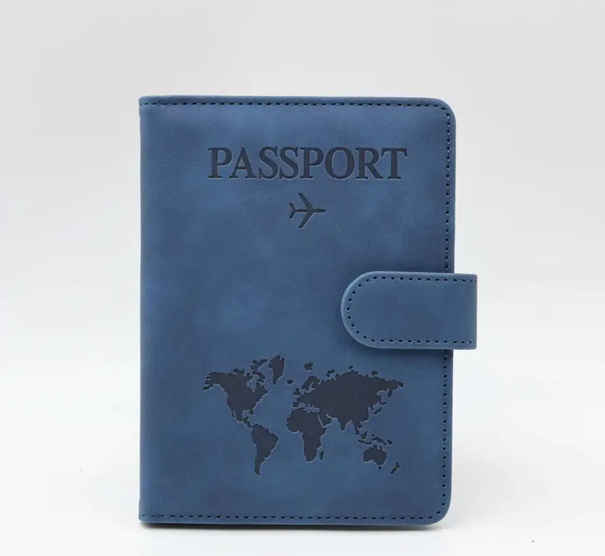 Leather RFID Blocking Passport Holder - Image 4