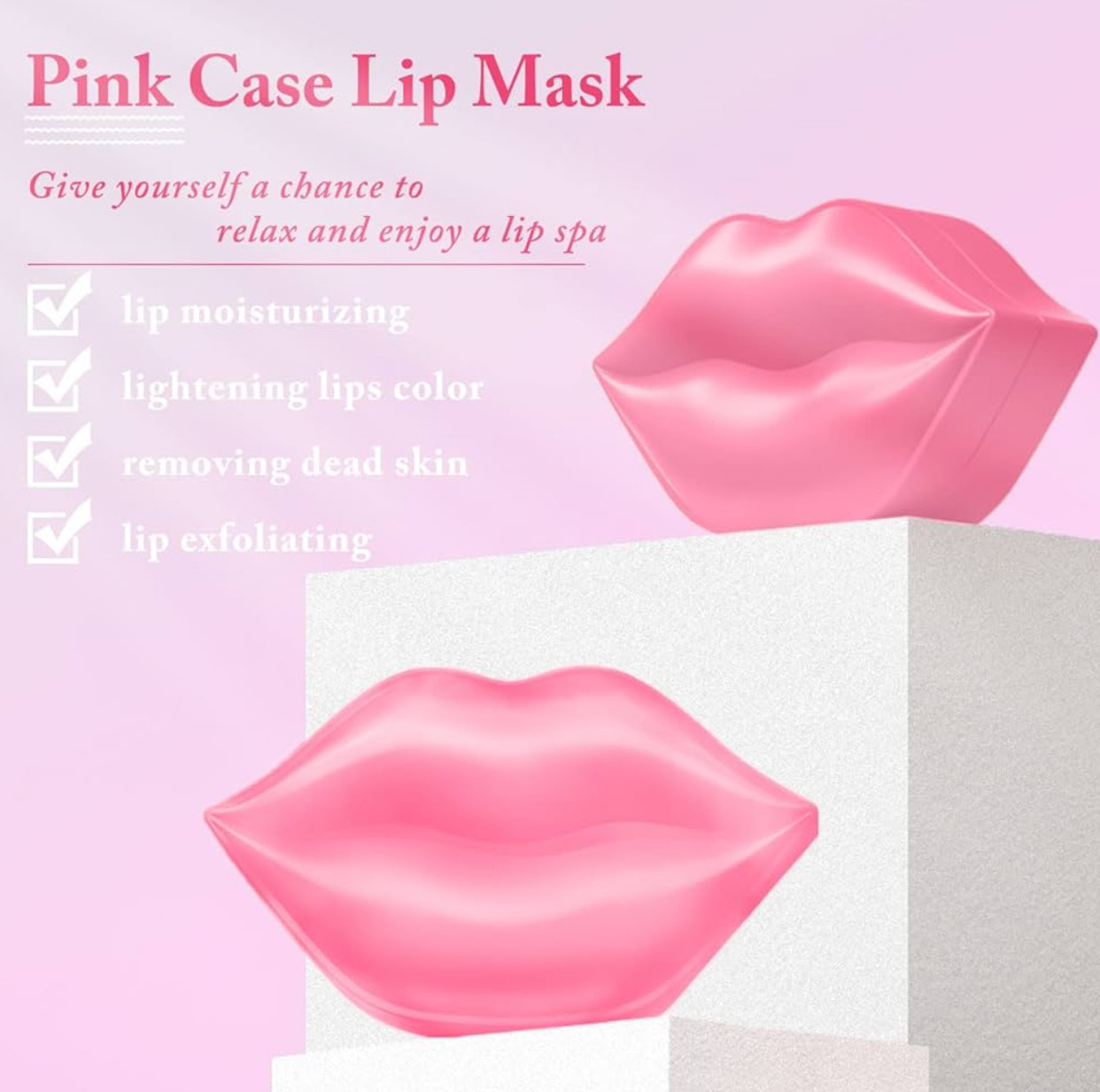 20Pcs/Box Hydrating Lip Mask - Image 2
